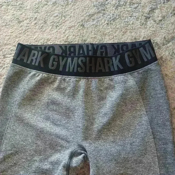 Gymshark Womens Gray And Black Flex Leggings M - Picture 5 of 14